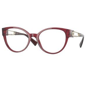 Authentic Versace Eyeglasses VE3307 388 Full Rim Red Frames 54MM RX-ABLE